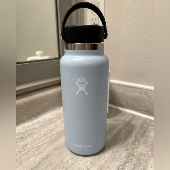 Flex Cap Frost 32 Oz Hydro Flask Hydro Flask Wide Mouth Travel